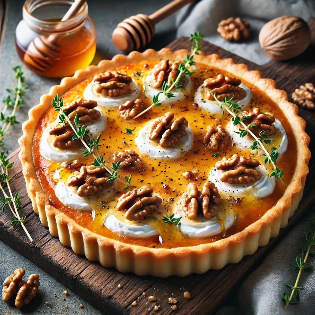 Slana Torta sa Medom i Kozjim Sirom